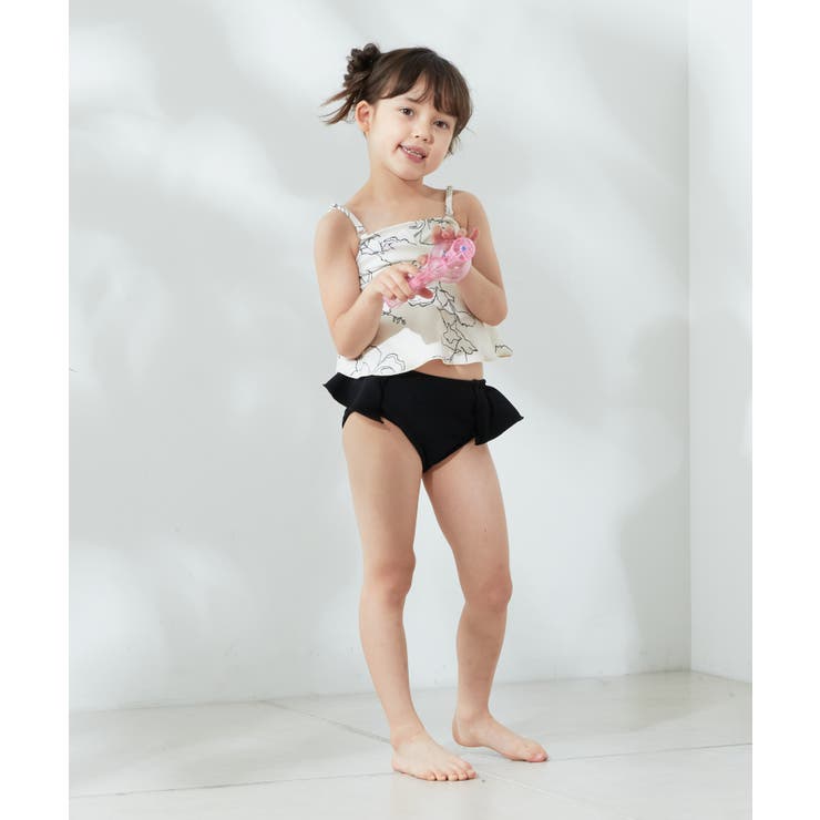 3日間限定販売】【Kihoさんコラボ】リネンムジギャザーフリルパンツ