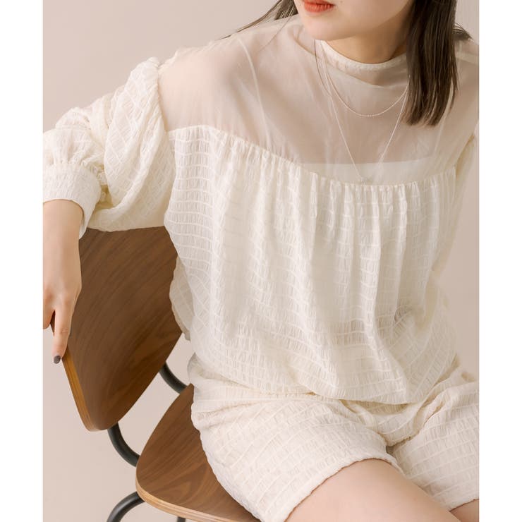 IVO】【mystic】シアーチェックセットアップ[品番：PALW0002284]｜PAL