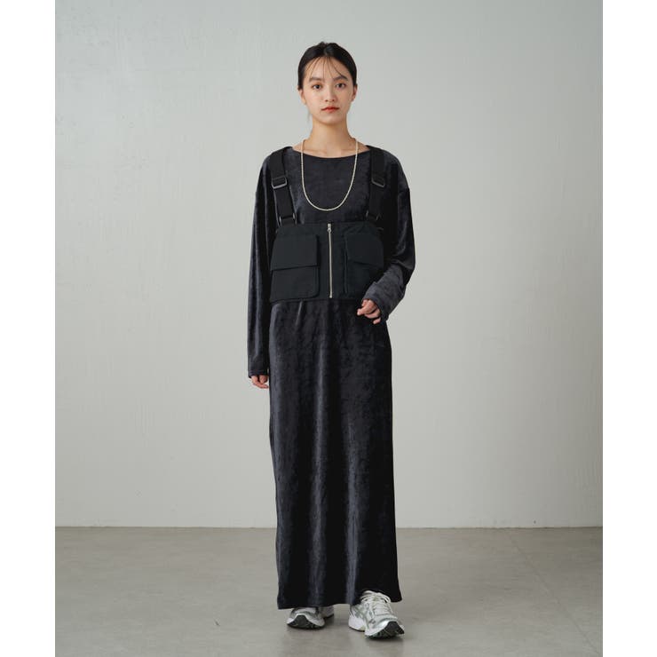 フルオーダーワンピースベロアセット オケージョン】ベロア刺繍