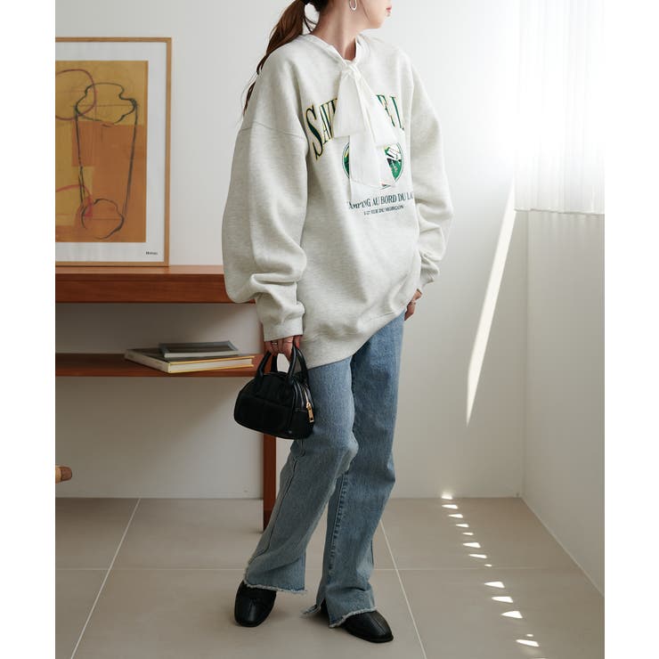 【Discoat】ブロード2WAYボウタイブラウス | PAL GROUP OUTLET | 詳細画像9 