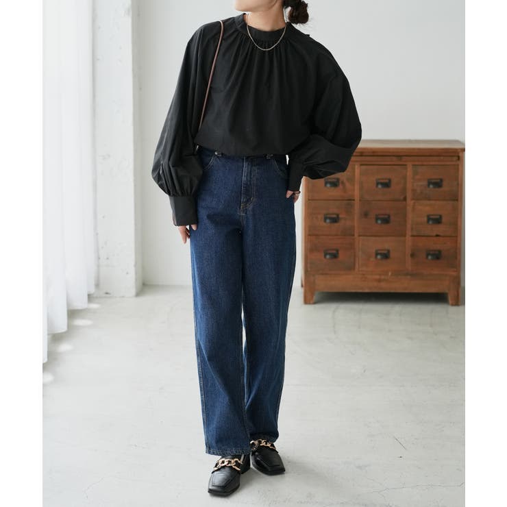 【Discoat】ブロード2WAYボウタイブラウス | PAL GROUP OUTLET | 詳細画像16 