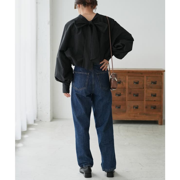 【Discoat】ブロード2WAYボウタイブラウス | PAL GROUP OUTLET | 詳細画像18 