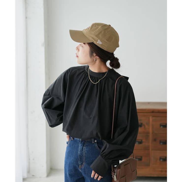 【Discoat】ブロード2WAYボウタイブラウス | PAL GROUP OUTLET | 詳細画像23 