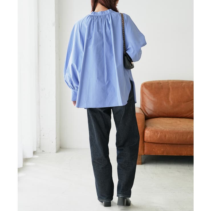 【Discoat】ブロード2WAYボウタイブラウス | PAL GROUP OUTLET | 詳細画像31 