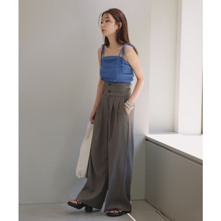 Kastane】Thank Mat'l ニットビスチェ[品番：PALW0002874]｜PAL