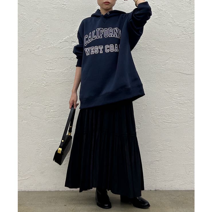 Loungedress　ロゴフーディーパーカー　ネイビー Loungedress】ロゴフーディー[品番：PALW0002893]｜PAL GROUP