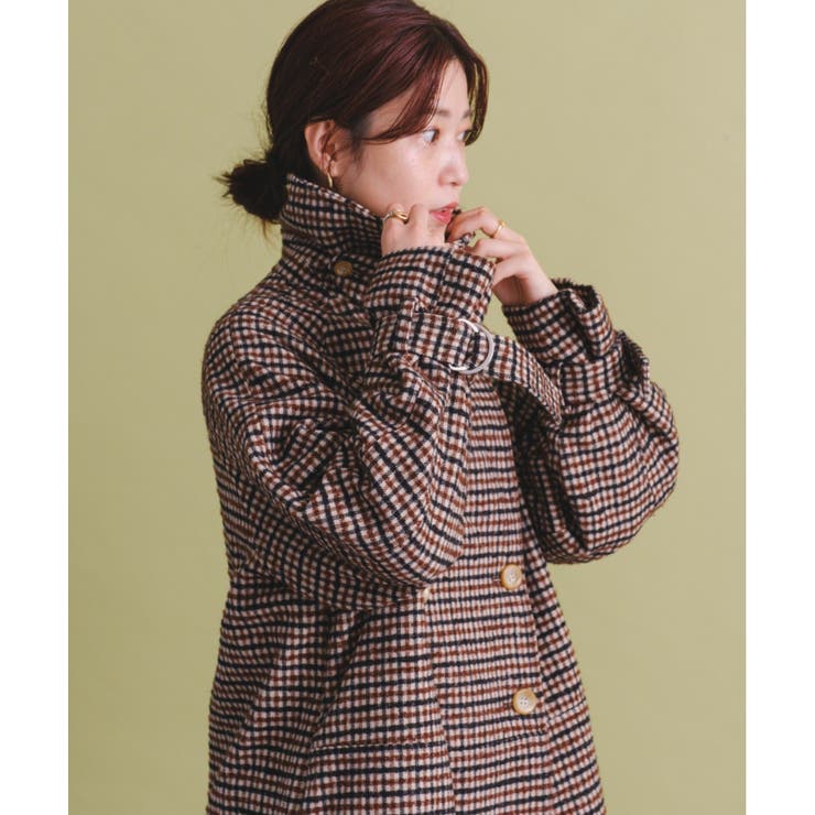 Kastane】ハイネックロングコート[品番：PALW0002905]｜PAL