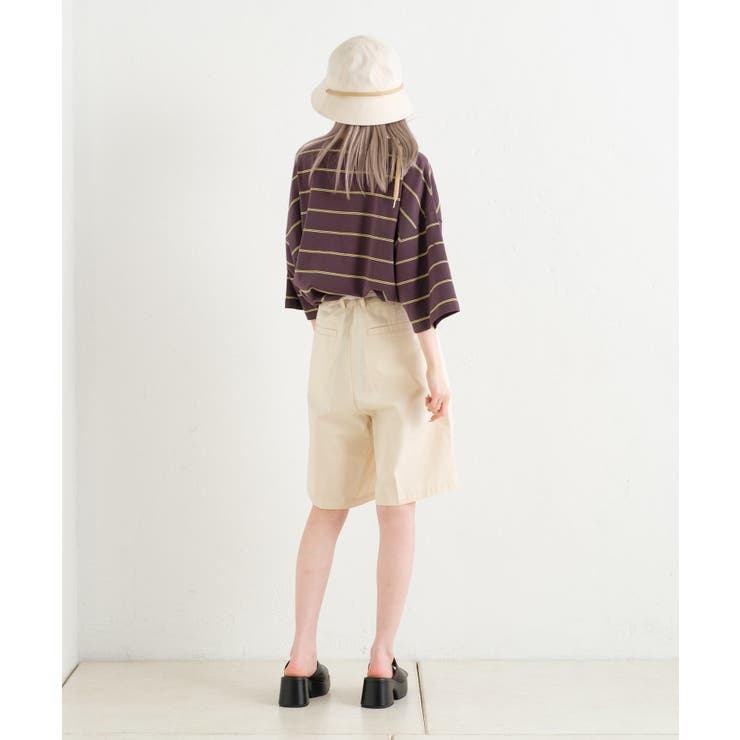 Kastane】COTTON TWILL TUCK SHORTS[品番：PALW0002958]｜PAL GROUP