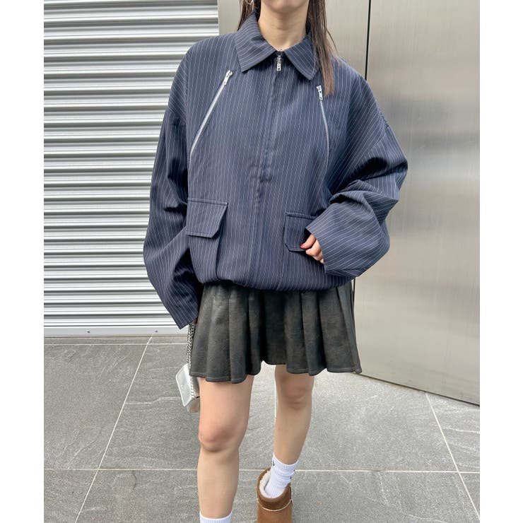WHO'S WHO gallery】HiNTジップポケットブルゾン[品番：PALW0003011