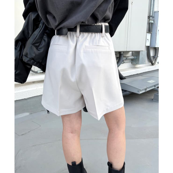WHO'S WHO gallery】センタープレスショートパンツ[品番：PALW0003036