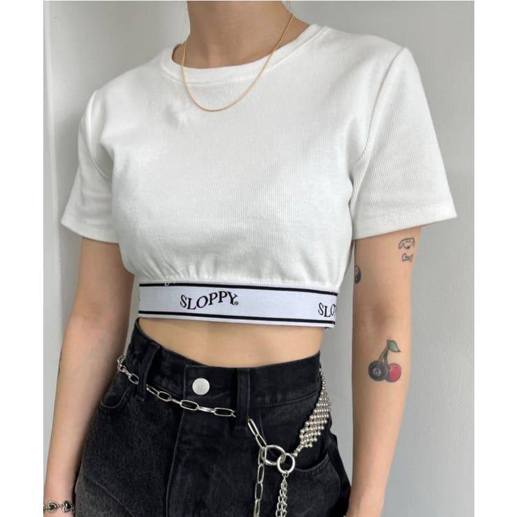 OFF | 【WHO'S WHO gallery】SLOPPYラインゴムTEE | PAL GROUP OUTLET