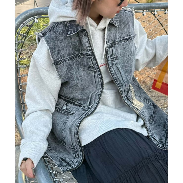 【CIAOPANIC TYPY】デニムベスト | PAL GROUP OUTLET | 詳細画像7 