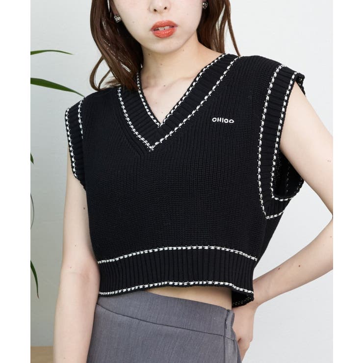 完売品【新品未使用】HARA.UNITY はらちゃん サマーニットベスト 新品未使用】HARA.UNITY はらちゃん サマーニットベスト フリー