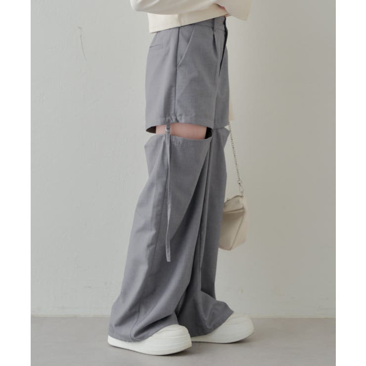 訳あり超特価の通販 Chico】サイドベルト付スラックス[品番：PALW0003237]｜PAL パンツ