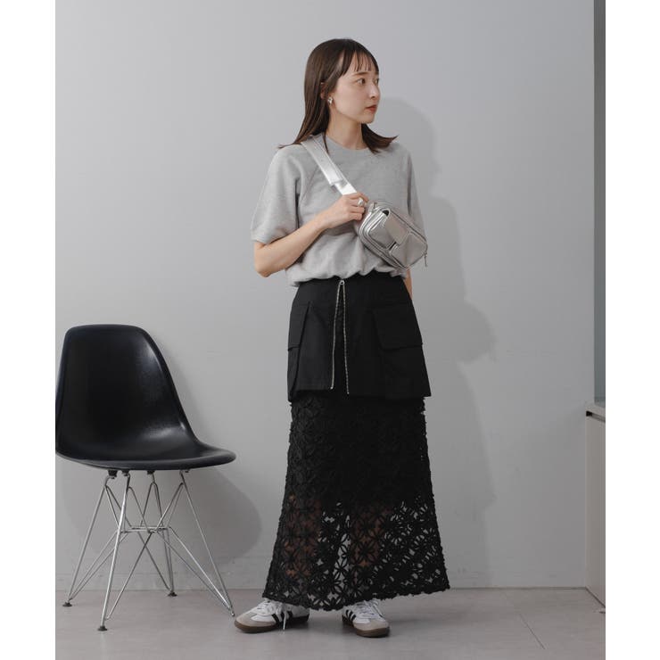 THE CASUAL｜ラバースタンプパイピングクルーセットアップ