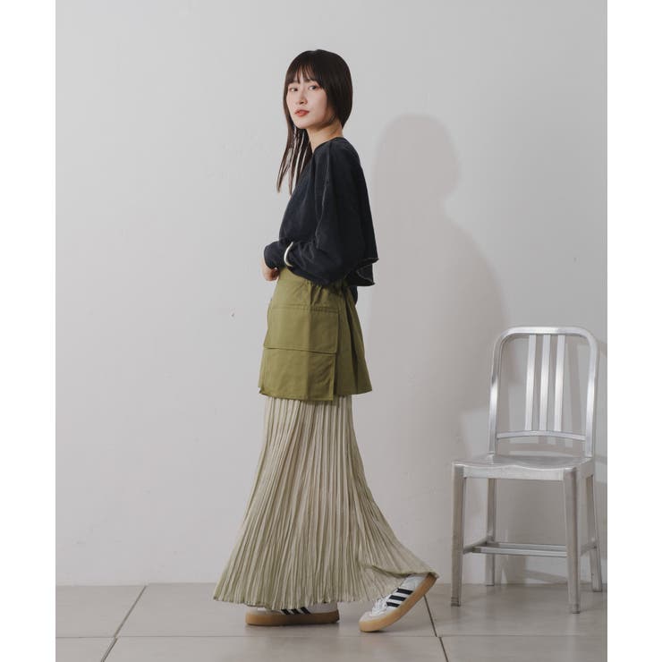 THE CASUAL｜ラバースタンプパイピングクルーセットアップ