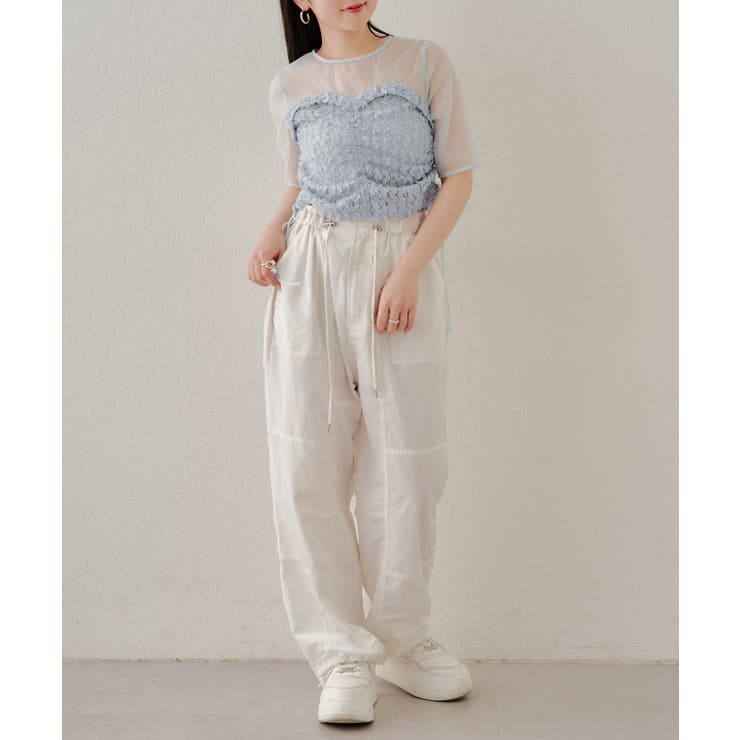 Chico】シアーレイヤードTOPS[品番：PALW0003283]｜PAL GROUP OUTLET