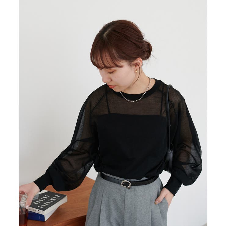 Discoat - 定価16500円　3点セット新品　Discoat シアー袖口ボタンプルオーバー Discoat - 定価16500円 3点セット新品 Discoat シアー袖口ボタン