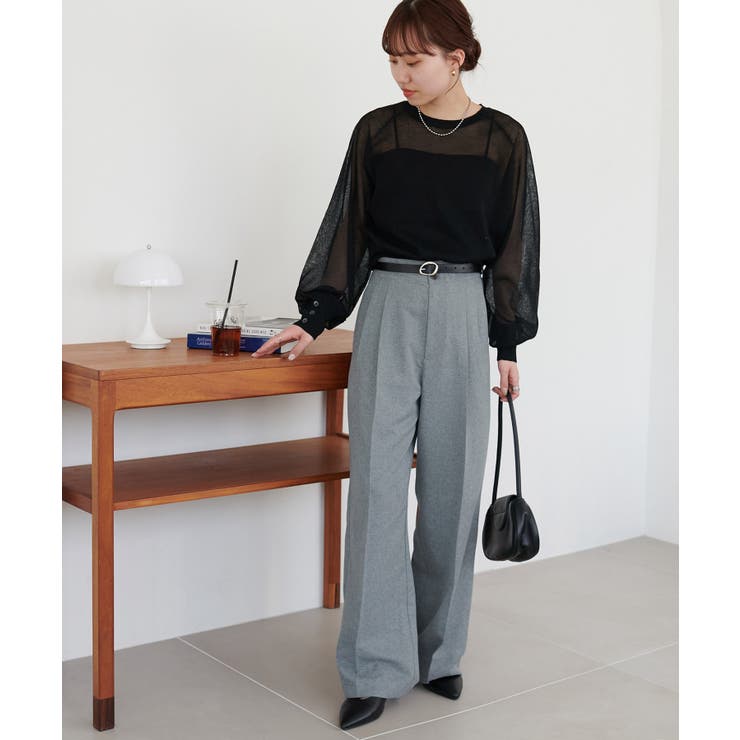 Discoat - 定価16500円　3点セット新品　Discoat シアー袖口ボタンプルオーバー Discoat - 定価16500円 3点セット新品 Discoat シアー袖口ボタン