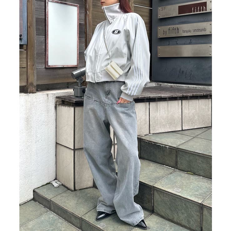 WHO'S WHO gallery】Sロゴフェイクレザーブルゾン[品番