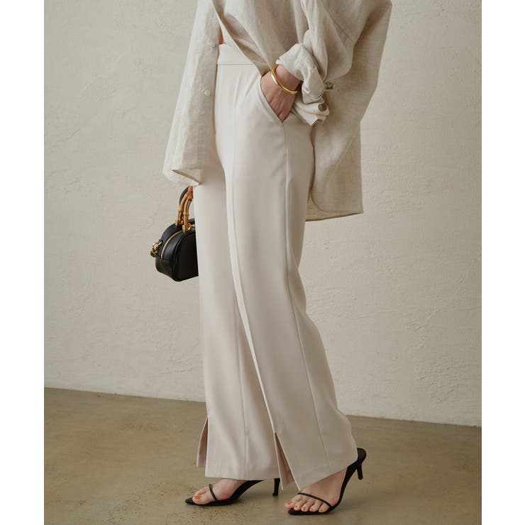 Loungedress】スリットPT[品番：PALW0003411]｜PAL GROUP OUTLET