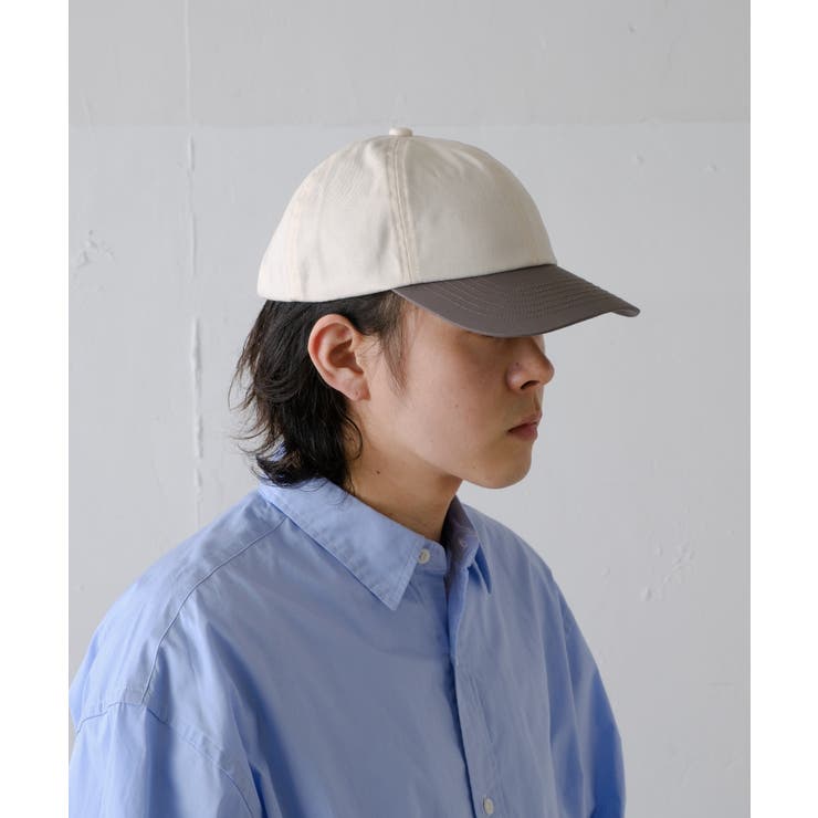 OFF/GRY | 【Kastane】TWO TONE BASEBALL CAP | PAL GROUP OUTLET