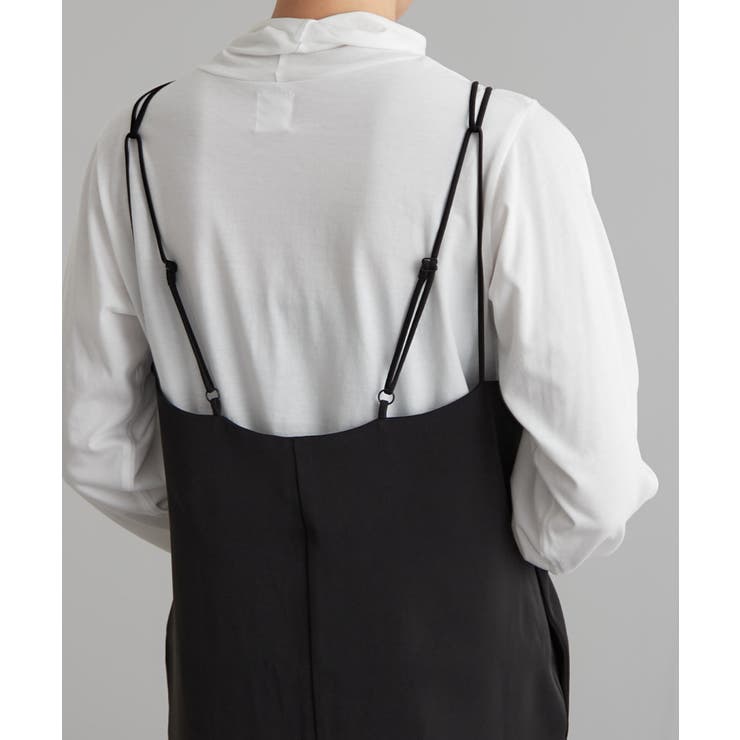 【earthy_】リサイクルサテンキャミワンピース | PAL GROUP OUTLET | 詳細画像9 