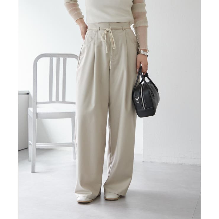 BEI | 【mystic】リボンスラックス | PAL GROUP OUTLET