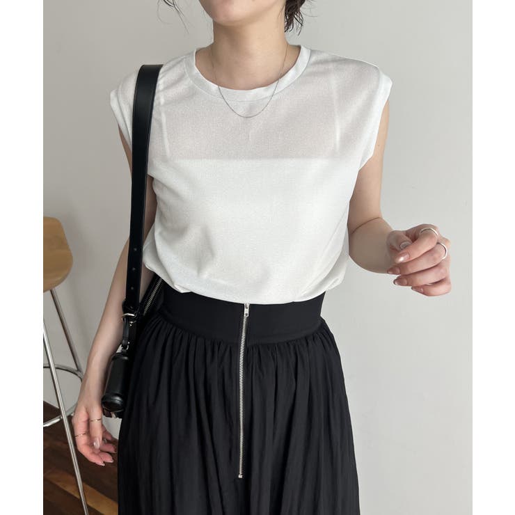 【CAPRICIEUX LE'MAGE】シアートップスフレアSK SET | PAL GROUP OUTLET | 詳細画像1 