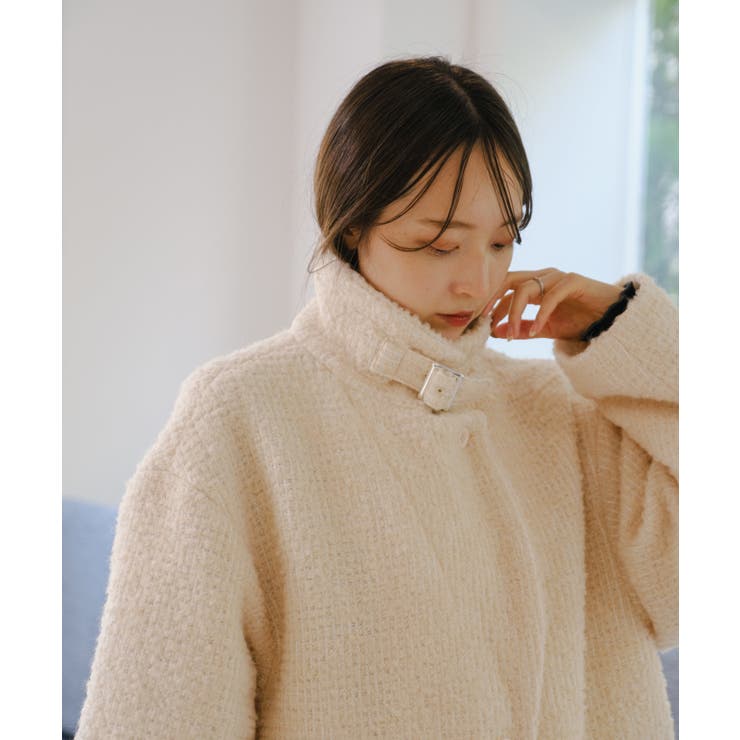 ニットジャガードコート Kastane PAL GROUP OUTLET｜【Kastane】ニットジャガードコート