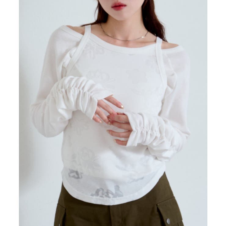 OFF | 【Kastane】花柄オパールカットソーSET | PAL GROUP OUTLET