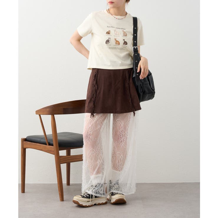 【w closet】フリンジミニスカパン | PAL GROUP OUTLET | 詳細画像18 