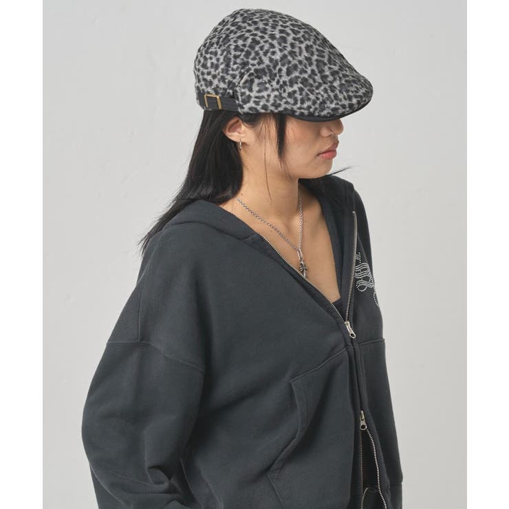 BLK/LEO | 【WHO'S WHO gallery】ファーレオパードハンチング | PAL GROUP OUTLET