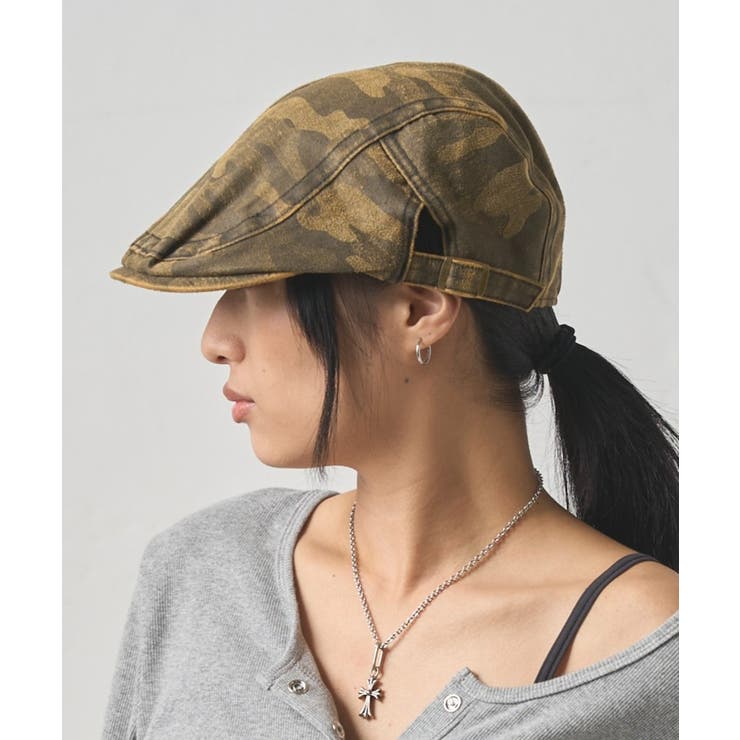 【WHO'S WHO gallery】迷彩ハンチング | PAL GROUP OUTLET | 詳細画像3 