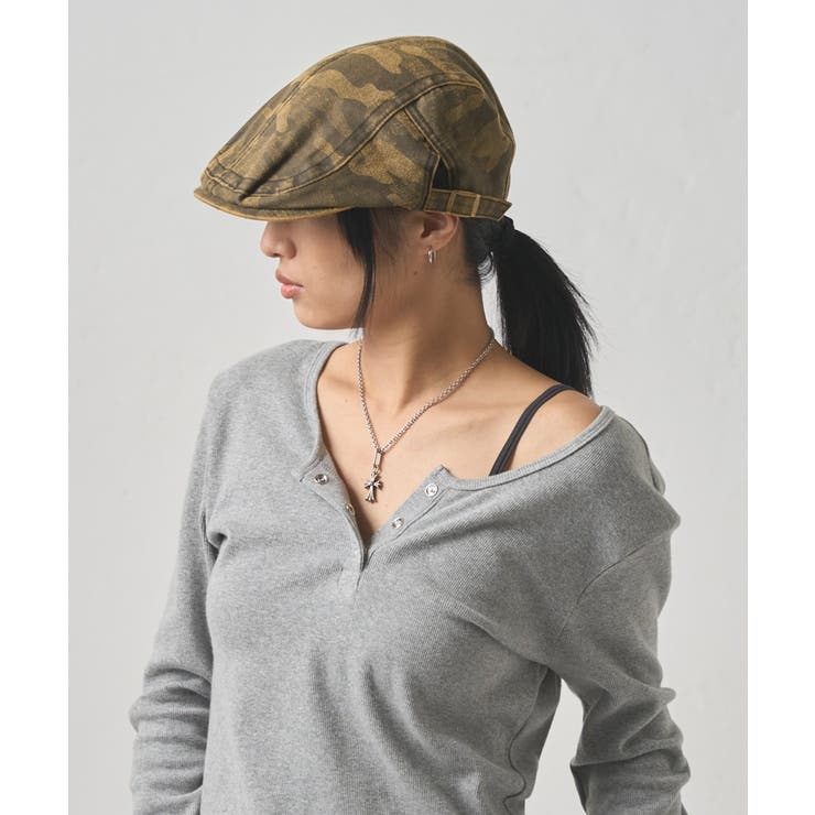 BRN/CAMO | 【WHO'S WHO gallery】迷彩ハンチング | PAL GROUP OUTLET