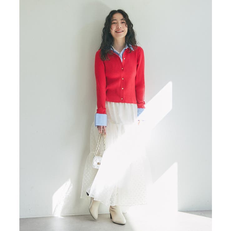 【La boutique BonBon】布帛ドッキングアンゴラタッチリブ… | PAL GROUP OUTLET | 詳細画像8 
