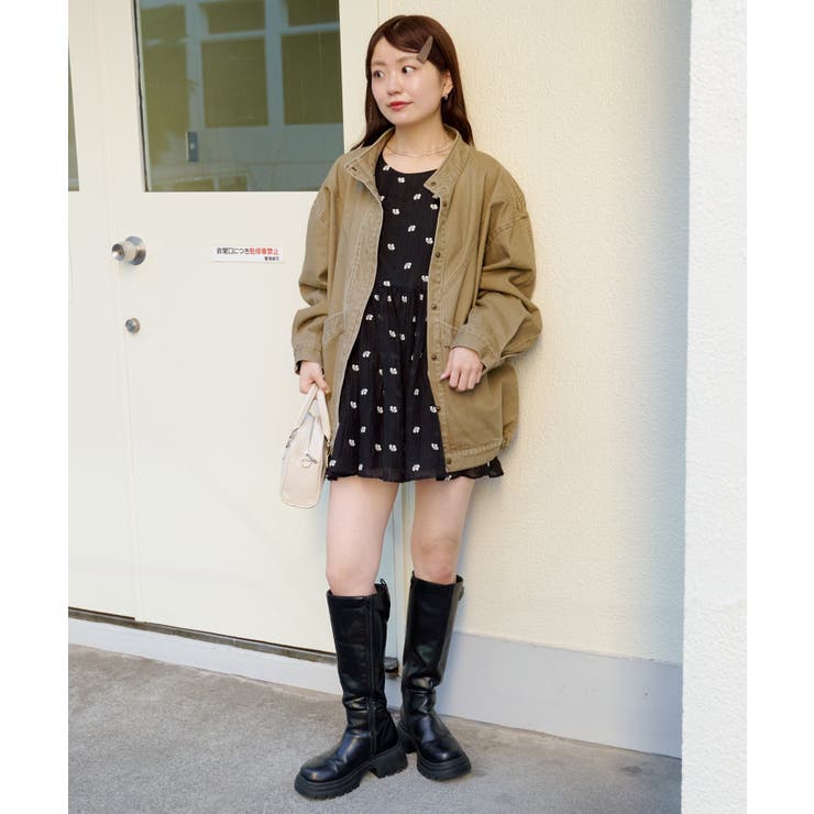 【Kastane】カラーツイルレース付きジャケット | PAL GROUP OUTLET | 詳細画像24 