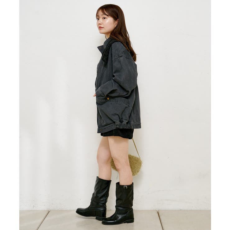 【Kastane】カラーツイルレース付きジャケット | PAL GROUP OUTLET | 詳細画像3 