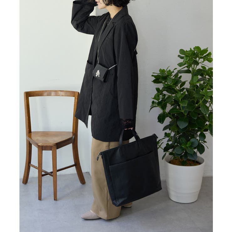 【ear PAPILLONNER】縦型トート L | PAL GROUP OUTLET | 詳細画像19 