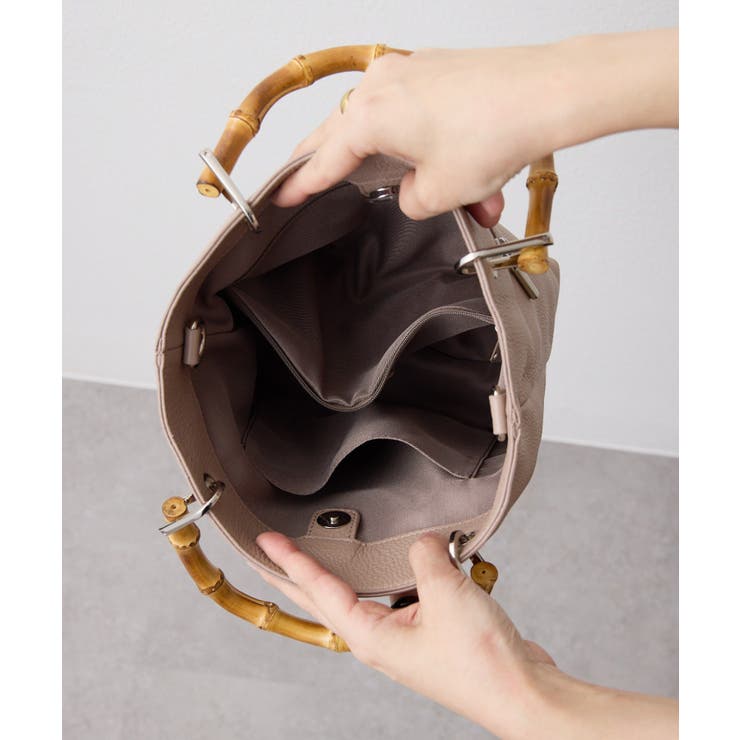 【ear PAPILLONNER】バンブートート S | PAL GROUP OUTLET | 詳細画像14 