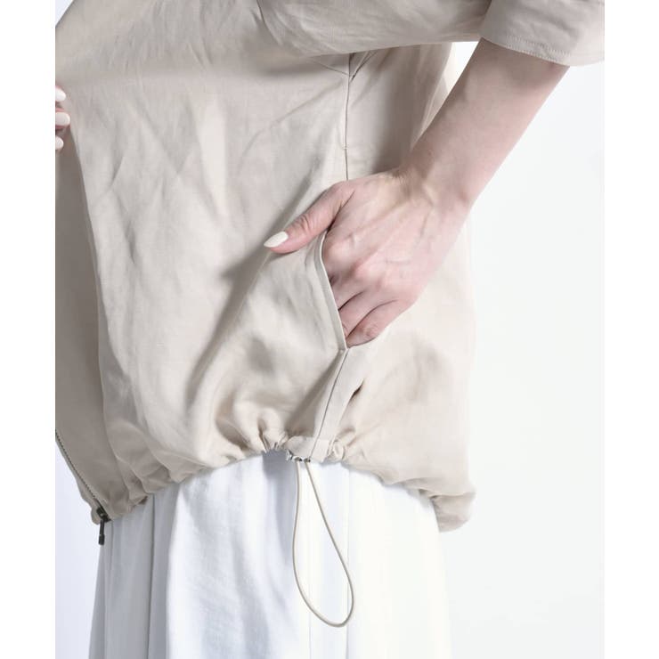 DouDou】サテンブルゾン[品番：PALW0000449]｜PAL GROUP OUTLET（パル