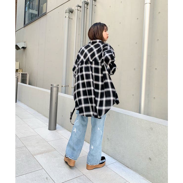 WHO'S WHO gallery】ビッグシルエットシャツ[品番：PALW0000625