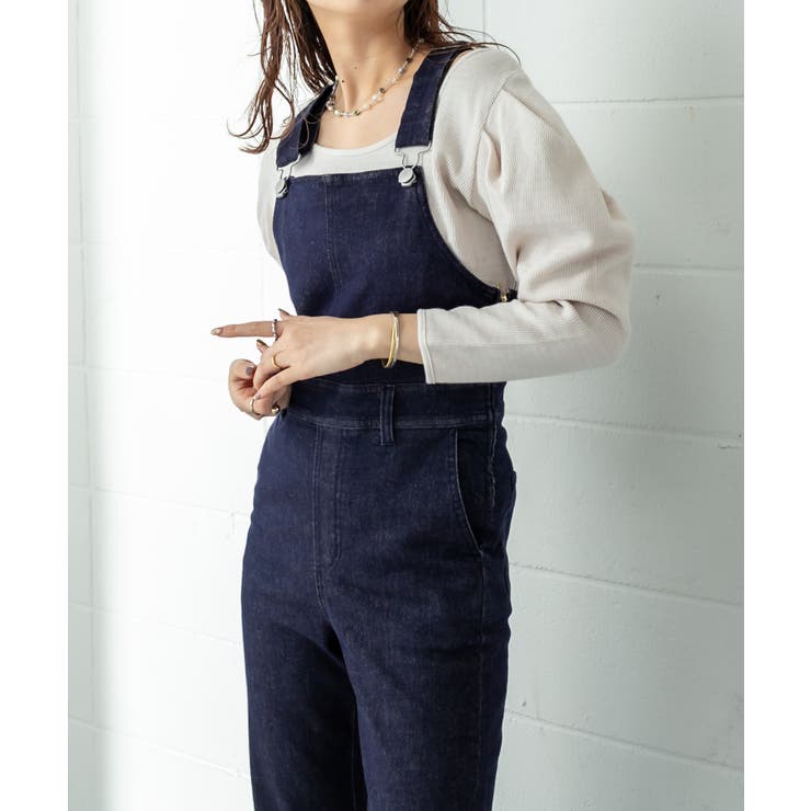 新作 ファッション mystic ウェーブデニム ブラック