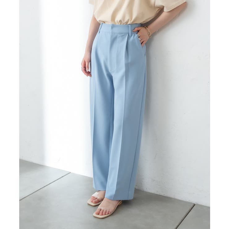 mystic】ストレッチセンタープレスパンツ[品番：PALW0001304