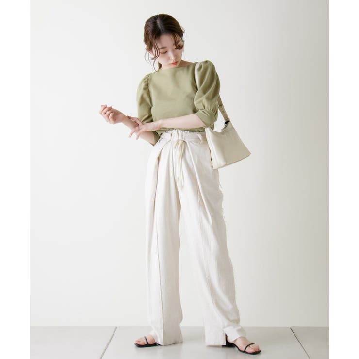 C Kastane C gather puff tee ギャザーパフティー Kastane】パフギャザーTee[品番：PALW0000614]｜PAL GROUP