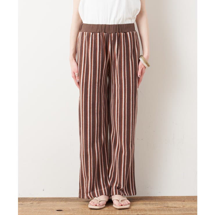 CIAOPANIC TYPY】パイルストライプパンツ[品番：PALW0000581]｜PAL