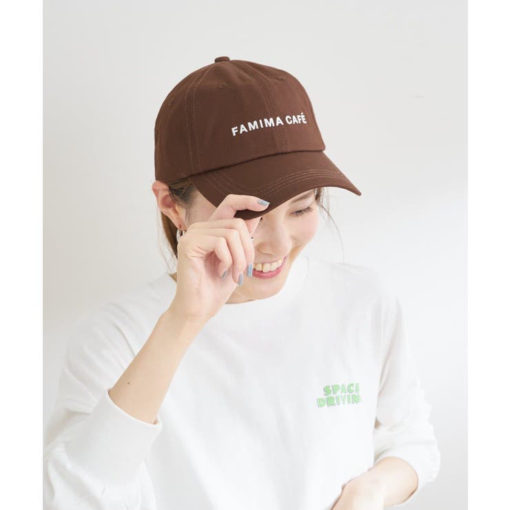 CIAOPANIC TYPY】FAMIMA CAFEロゴ刺繍キャップ[品番：PALW0000843