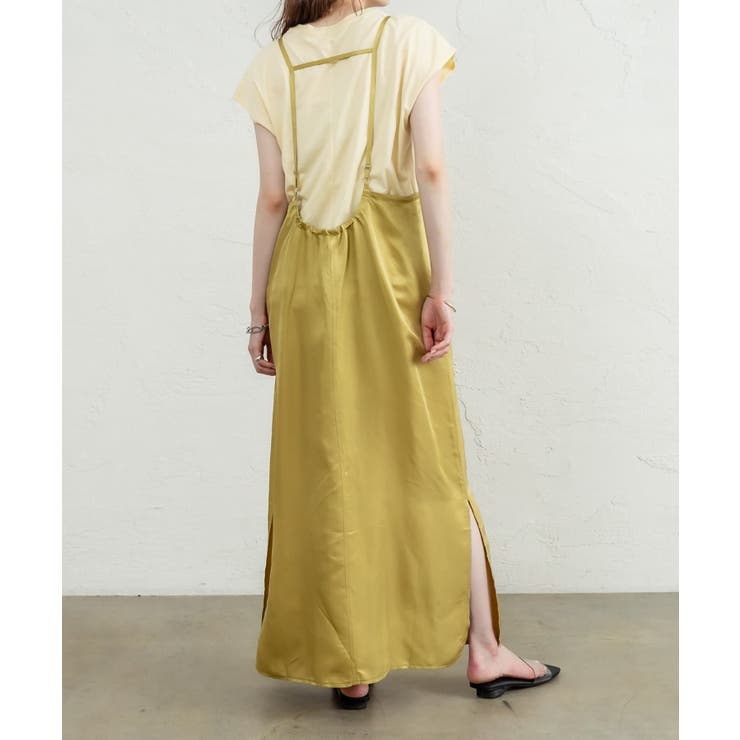 Mystic サテンキャミソールワンピース 品番 Palw Pal Group Outlet パルグループアウトレット のレディースファッション通販 Shoplist ショップリスト