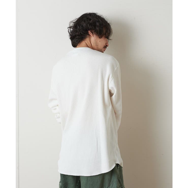 CIAOPANIC TYPY】吸水速乾ワッフル ロングT-shirt[品番：PALW0000932 