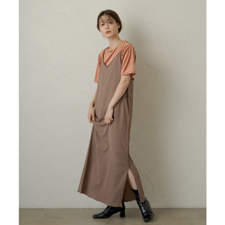 Kastane 配色パイピングキャミワンピース 品番 Palw Pal Group Outlet パルグループアウトレット のレディースファッション通販 Shoplist ショップリスト